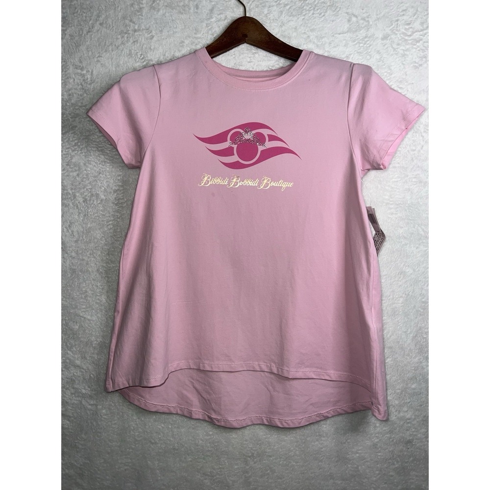 Disney Cruise Line Bibbidi Bobbidi Boutique Pink XL T-Shirt Princess‎ Tee